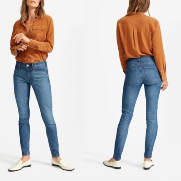 Everlane Mid Rise Skinny Ankle jeans - Picture 1 of 7